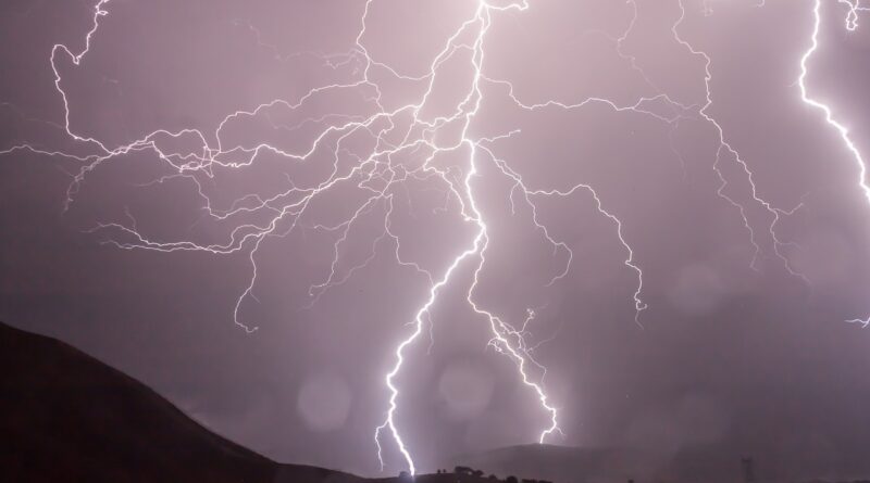 lightning, storm, weather