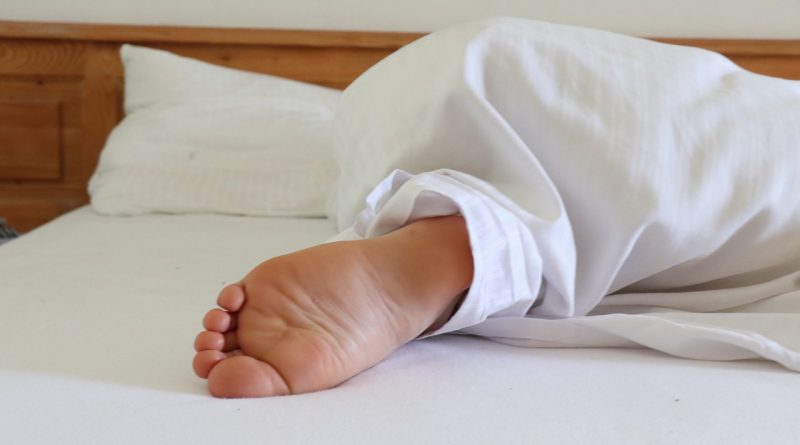 barefoot, foot, sleep
