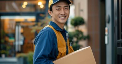 box, delivery, courier