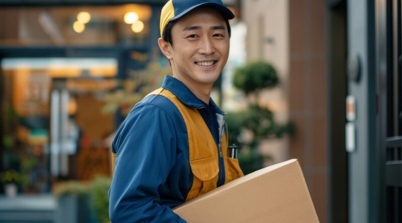 box, delivery, courier