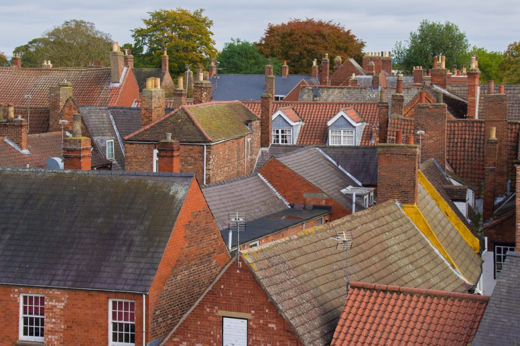 Houses City Brick Architecture 