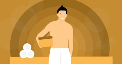 Sauna Man Relaxing Towel Beauty  - mohamed_hassan / Pixabay